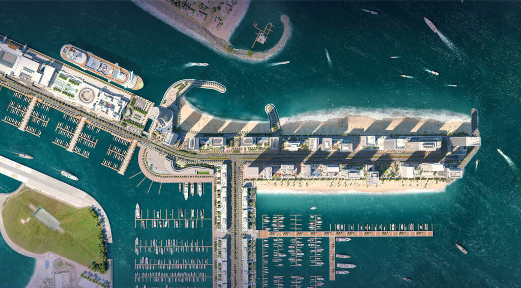 emaar beachfront waterfront living