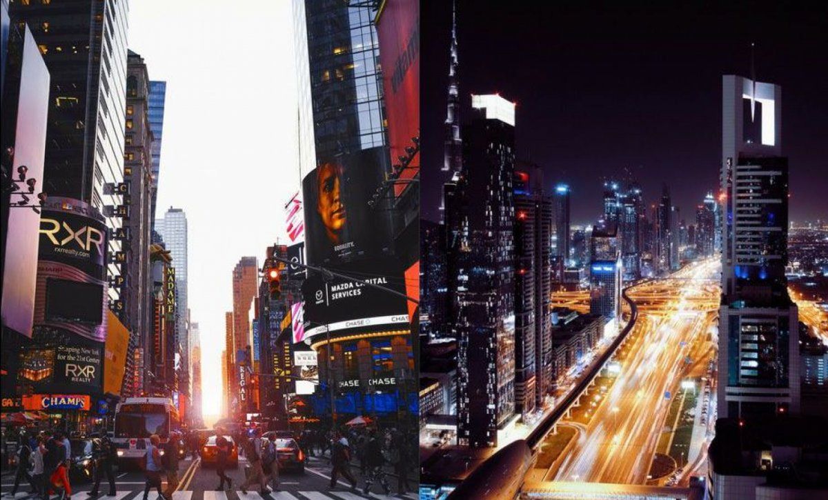 dubai vs new york city