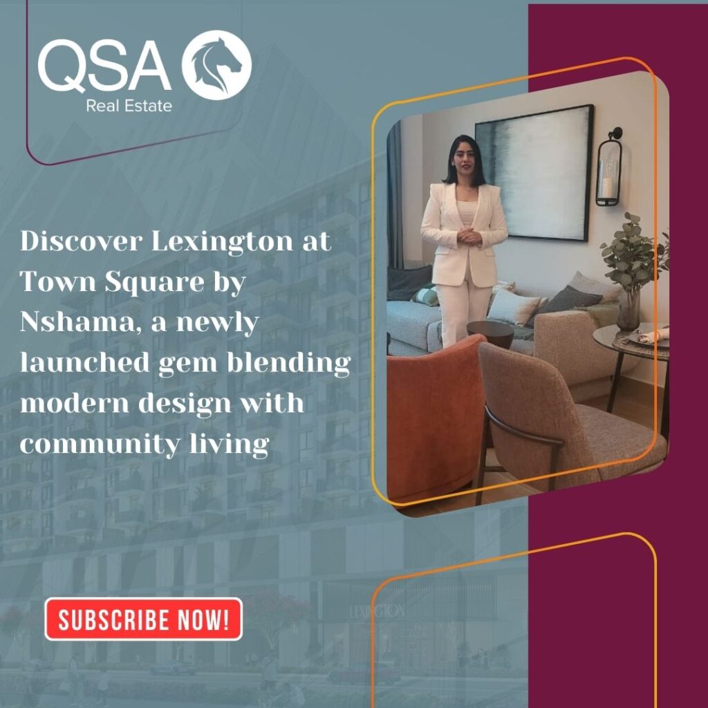 Lexington by Nshama: The Ultimate Living Experience at Town Square Dubai!