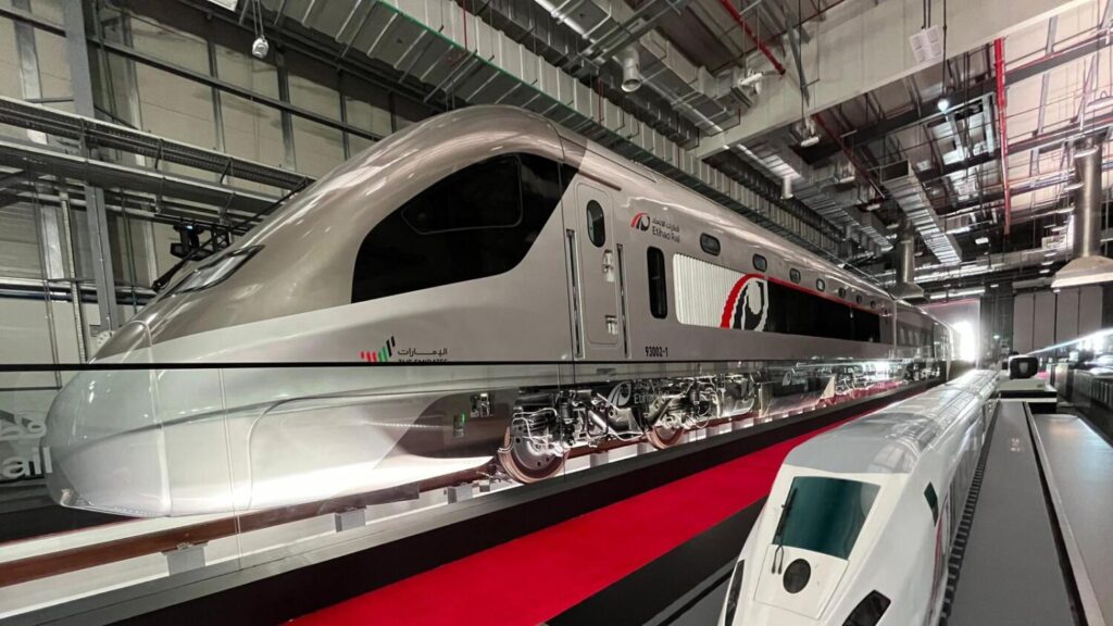 Etihad Rail Unveils High-Speed Train