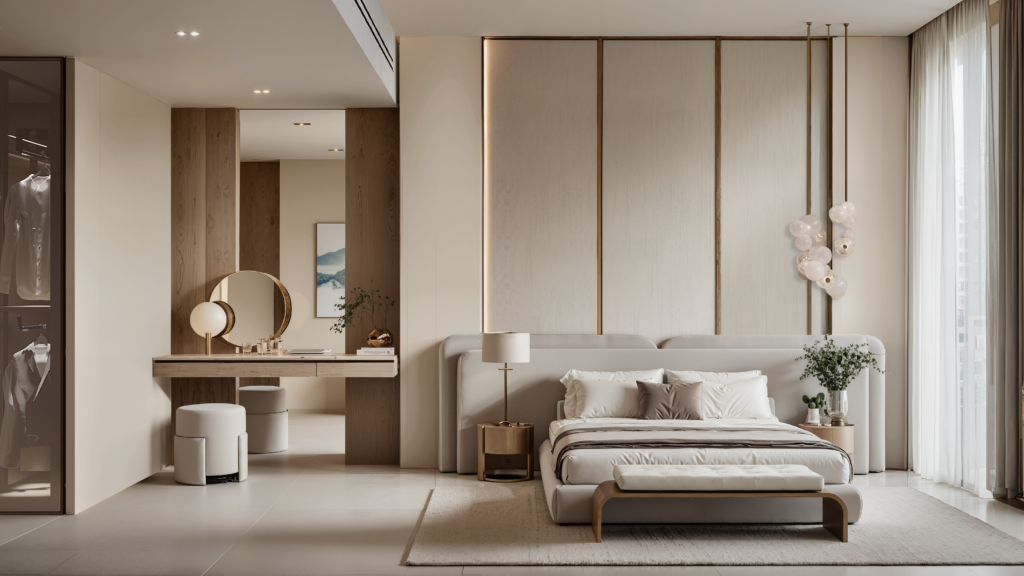 2BRD B2 Duplex Master bedroom2