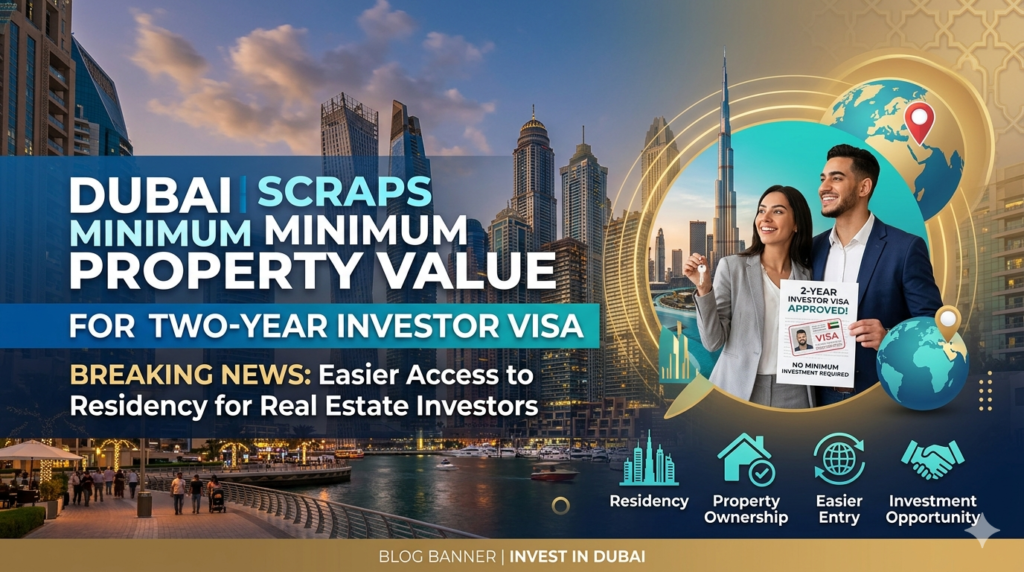Dubai Drops Minimum Property Value